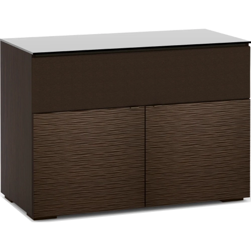 Berlin 329 44" TV Stand Cabinet with Center Speaker Opening in Textured Wenge